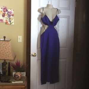 Elegant Blue Evening Dress